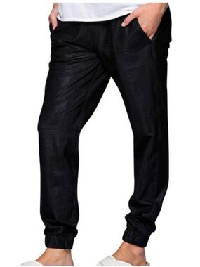 Lorna Jane Women’s Black Drawstring Jogger Pants